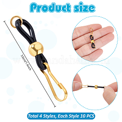 40шт 4-х стилевые силиконовые насадки HJEW-PH02172