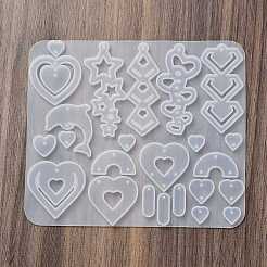 Серьги подвески своими руками силиконовая форма&nbsp;DIY-Q033-07C