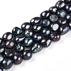 Нити из натурального культивированного пресноводного жемчуга&nbsp;PEAR-N014-09A-04