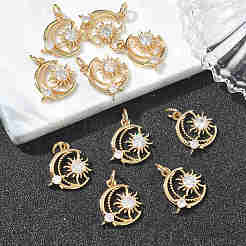 Pendentifs en laiton et zircon cubique transparent pour la Saint-Valentin de Shegrace&nbsp;XGRQ3K682-536G