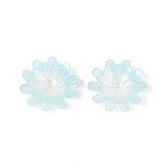 Колпачки для акриловых бусин в виде цветов SACR-T017-50B