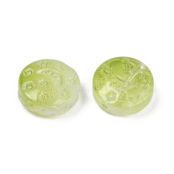 Прозрачные стеклянные бусины DGLA-E004-09L