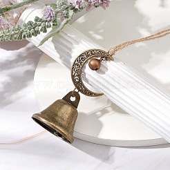 Campana colgante de hierro decoracion&nbsp;HJEW-JM02233