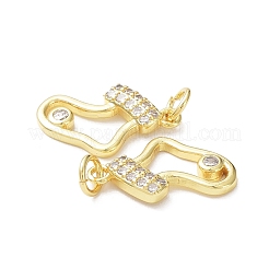 Подвески из латуни и циркония KK-G469-16G