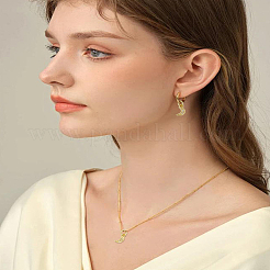 4 шт. 2 цвета латунные подвески с микропаве и кубическим цирконием&nbsp;KK-LP0004-08