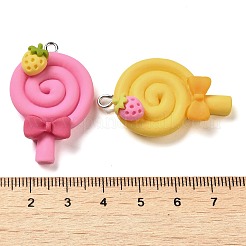 Непрозрачные подвески из искусственной смолы&nbsp;CRES-M030-01