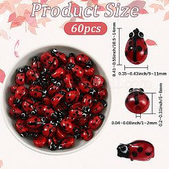 60шт бусины лэмпворк ручной работы нити LAMP-LT0001-02