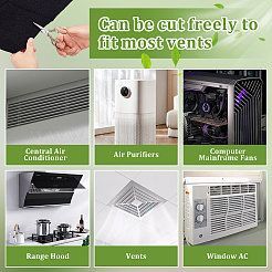 Фильтрующий материал с активированным углем&nbsp;DIY-WH0504-783