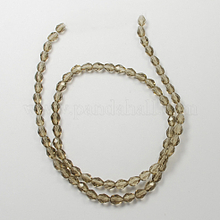 Стеклянные бусины&nbsp;LS-GLAA-R024-6x4mm-19