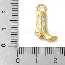 Подвески из нержавеющей стали 304 с эмалью&nbsp;LS-STAS-L277-06G-03