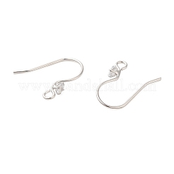 Антикоррозийное покрытие ромбием 925 серьга из стерлингового серебра с микропаве из одного кубического циркония STER-NH0001-66P