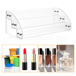 3-ярусный прозрачный акриловый органайзер для лака для ногтей&nbsp;ODIS-WH0061-18A-1