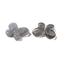 Abalorios de acrílico transparentes&nbsp;OACR-A021-13D