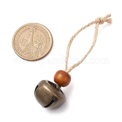 Campana colgante de hierro decoracion&nbsp;HJEW-JM02488-03