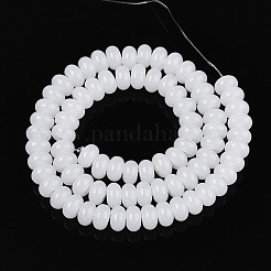 Имитация нефритовые четки стекла&nbsp;GLAA-ZX008-8mm-17A