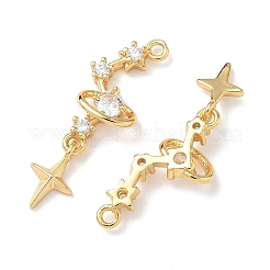 Латунные микро проложить кубического циркония подвески&nbsp;KK-Z136-05G-01