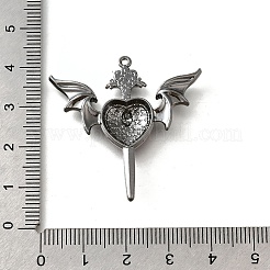 Подвески из эмали в готическом стиле PALLOY-R157-06B-05A