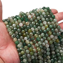 Naturali africane perle di giada fili&nbsp;G-RM25324-7mm