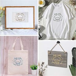 Самоклеящийся трафарет для шелкографии DIY-WH0173-026