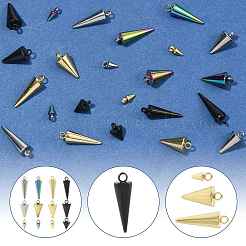 24 pendentif en acier inoxydable 304&nbsp;STAS-FS0002-25B