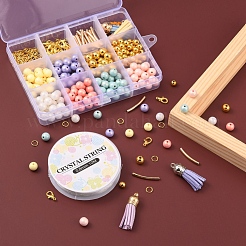 Набор для изготовления браслета из бисера с кисточкой своими руками&nbsp;DIY-YW0005-29