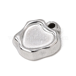 Pendentifs cabochons en acier inoxydable 304&nbsp;SA-CBA9B1E-01A-P