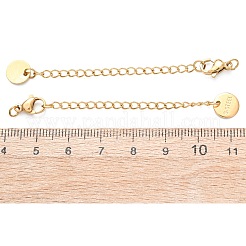 Kettenverlängerung aus Edelstahl 304 mit flachen&nbsp;STAS-G383-04G