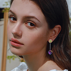 34 шт. 17 стиля ионного покрытия (IP) 304 нержавеющая сталь серьги-гвоздики фурнитура STAS-AR0001-61