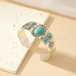 Браслеты-манжеты из сплава для женщин&nbsp;WGC807D-02