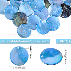 Подвески из натуральной оболочки&nbsp;BSHE-BBC0001-05B-02