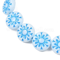 Чешские прессованные стеклянные бусины GLAA-I061-46