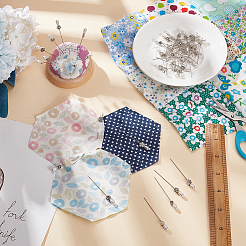 50 шт. 10 стильных булавки с железной головкой DIY-AB00024