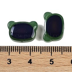 Perline di vetro bicolore&nbsp;GLAA-Z007-09D