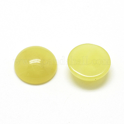 Cabochons de jade au citron naturel&nbsp;X-G-R416-16mm-01