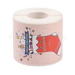 200 Stück selbstklebende Papieraufkleber mit Weihnachtsmotiven.&nbsp;DIY-M070-02H
