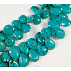 Бусины из натурального магнезита TURQ-K003-28B