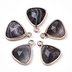 Природные и синтетические смешанные драгоценные камни / подвески из стекла&nbsp;G-N326-48