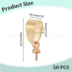 Железные держатели кулонов DIY-AB00037