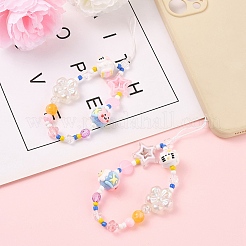 2 шт. акриловые ремешки для мобильного телефона HJEW-FS00028