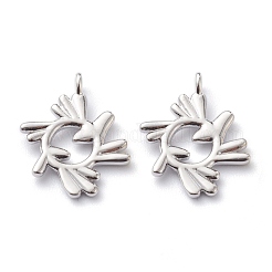 Латунные подвески&nbsp;KK-Z010-22P