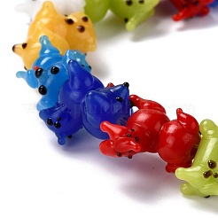 Бусы лэмпворк ручной работы LAMP-I022-17