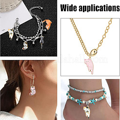 Подвески из сплава с принтом в 34 стилях&nbsp;ENAM-YW0005-28