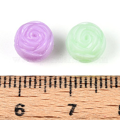 Непрозрачные пластиковые бусины SACR-T017-40