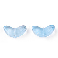 Spruzzare perle di vetro trasparente dipinte&nbsp;GLAA-T022-27C