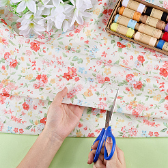 3 m Polyesterstoff mit Blumenmuster&nbsp;DIY-FG0008-78