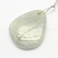 Подвески из натурального аквамарина&nbsp;G-G694-A-08