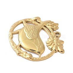 Pendentifs en acier inoxydable 304&nbsp;STAS-S186-04A-G