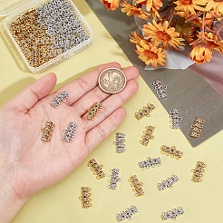 80 шт. 2-цветные тибетские литые люстры из сплава FIND-PH0018-72