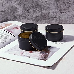 Жестяные банки для свечей CON-SZ0001-11