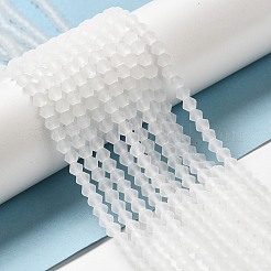 Имитировать нити бус из матового стекла из австрийского хрусталя&nbsp;EGLA-A039-T3mm-MD13